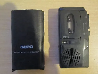 Sanyo Micro Cassette Recorder In GoC WO • £9.95