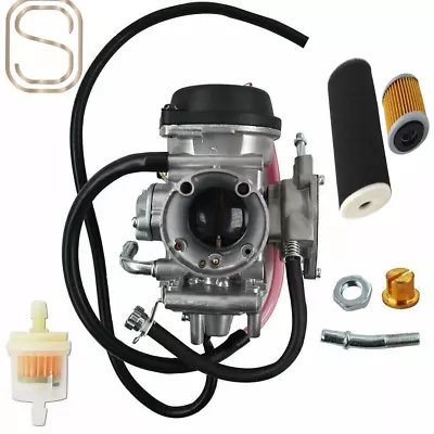 Carburetor & Air Filter For 04-13 Yamaha Raptor 350 YFM350R 5YT-14901-10-00 • $48.59