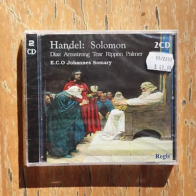 HANDEL: Solomon (2 X CD) Johannes Somary BRAND NEW & SEALED Regis • £9.25