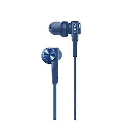 $84.21 • Buy SONY MDR-XB55 Bass Booster In-Ear Headphones Blue NEW From Japan F/S