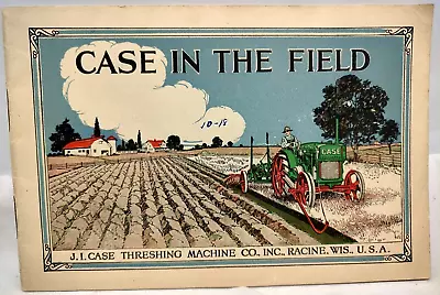 1918 J. I. Case Farm Tractor And Steam Engines Photo Sales Catalog • $11.50