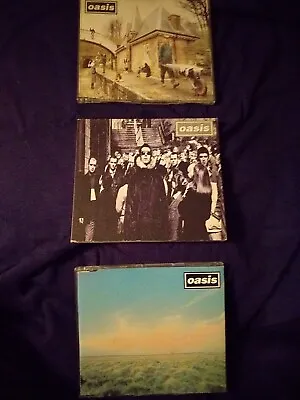 (-0-) Oasis Whatever - D'You Know What I Mean ? Some Might Say Lot Of 3 Cd  • £5.95