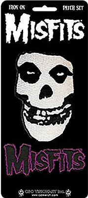 Misfits Set Of Two Iron-on/sew-on Cloth Patches (cv) • £7.99