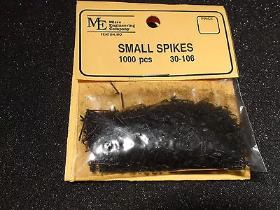 Micro- Engineering #30-106 SMALL 1/4  SPIKES 1000 PCS • $18.95