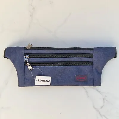 Market Traders Money Cash Waist Strap Belt Zip Bag (Navy) • £14.99