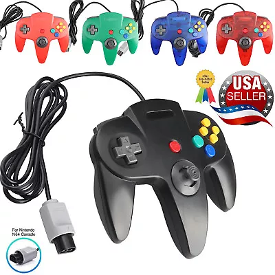 New Wired Controller Joystick For Nintendo 64 N64 Video Game Console • $12.95
