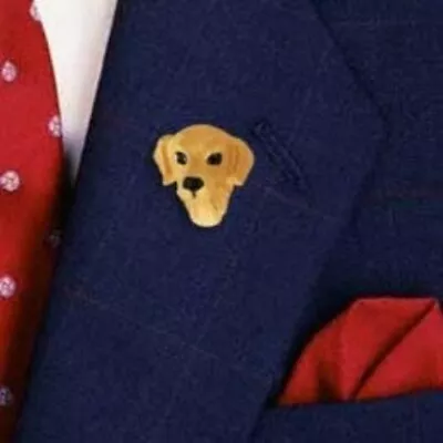 Resin Pin GOLDEN RETRIEVER Dog Hat Pin Tietac Pin Jewelry...Clearance Priced • $7.99