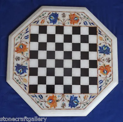 12  Marble Coffee Center Table Top Inlay Pietra Dure Handmade Home Decor • £246.05