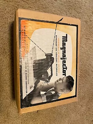 Vintage 1950 Magnajector Magnifier Projector Pictures WORKS W/Original Box • $40