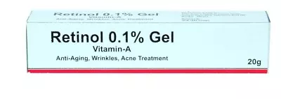 Retinol Gel 0.1 Vitamin-A Wrinkles Scar Treatment  Anti-Aging 20 Gm • $15.50