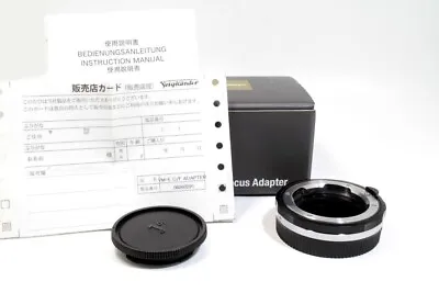 Voigtlander VM-E Close Focus Mount Adapter **MINT** Condition • $142