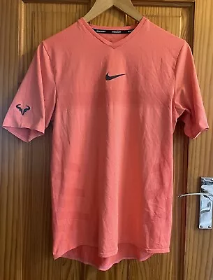 Nike Rafa Nadal 2018 AeroReact Men's Tennis Shirt  Top 888206-809 Size M • £79.97