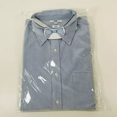 UNIQLO - Mens Light Blue Slim Fit Shirt - Size XL • £19.95