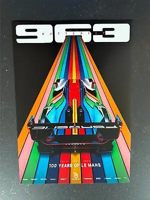 Porsche Penske 963 24 Hrs Le Mans 2023 16x12 Poster  WEC 100 Years Le Mans • £39.95