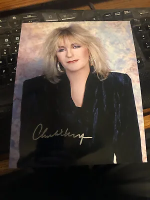 Christine McVie Signed 8x10 Photo With LOA (Dec.) Fleetwood Mac • $99.99