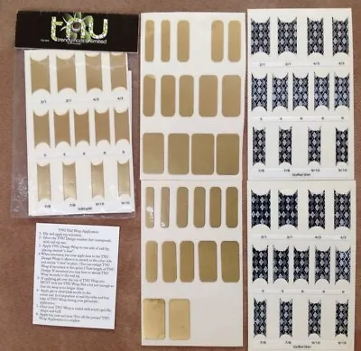 MINX / TNU Trendy Nails Unlimited Nails Foils 3 Pack Bundle Nail Art • $12.42