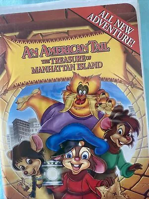 An American Tail An - The Treasure Of Manhattan Island (VHS 2000 Good Used • $7