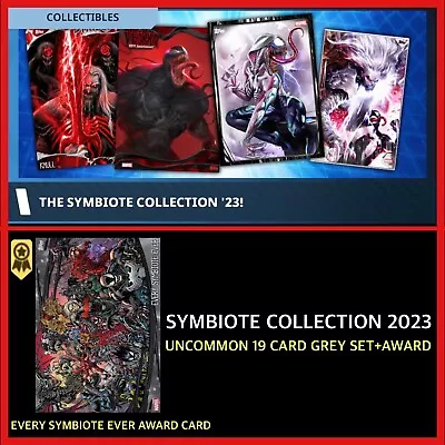 Symbiote Collection 2023 Uncommon 19 Card Set+award-topps Marvel Collect • $2.89