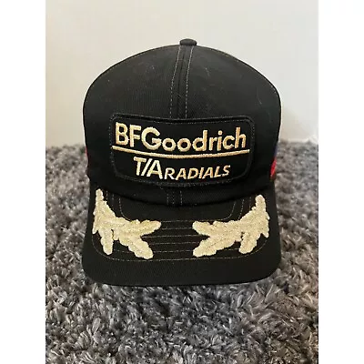 Vintage BF Goodrich T/A Radial Tires 2 Stripe Snapback Hat A3 • $39.99