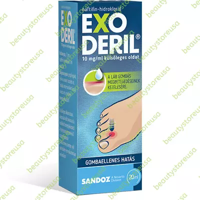 Exoderil Nail Treatment Anti Fungus Against Bacterial 1% Mycosis Candida 20 Ml • $25.99