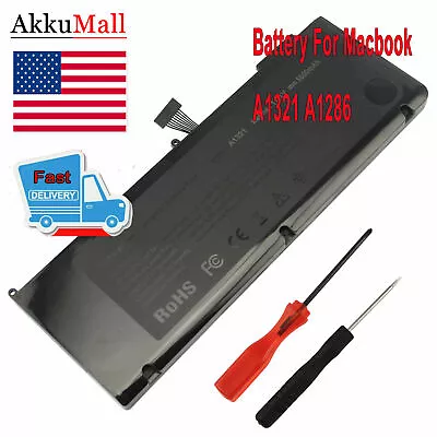 73Wh Spare Battery A1321 A1286 For Apple MAC MacBook Pro 15  MC118*/A MB985*/A • $24.99