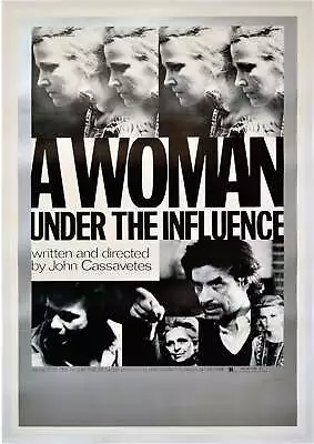 John Cassavetes WOMAN UNDER THE INFLUENCE Original Poster Group Variant #142992 • $1250