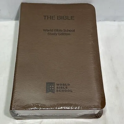 The Bible NKJV - World Bible School Study Edition Compact Red Letter ~ NEW • $17.99