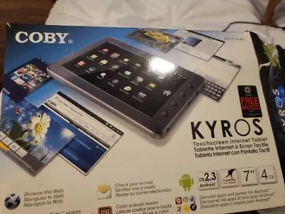 Coby Kyros MID7014 4GB Wi-Fi 7in - Black • $15