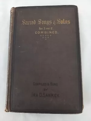 1883 Sacred Songs & Solos Nos 1 And 2 Combined  • £32