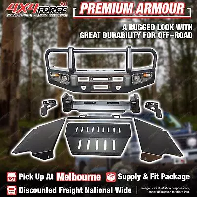 Armor Bumper Bullbar 3 LOOP Guard Plate For Toyota Hilux Vigo 05-11 MEL Stock • $1150