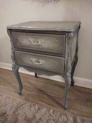 Vintage French Provincial Bedside Nightstand • $55