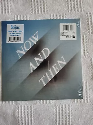 The Beatles - Now And Then [NEW 45rpm] Clear 7  Vinyl  Rare Collectors • $30