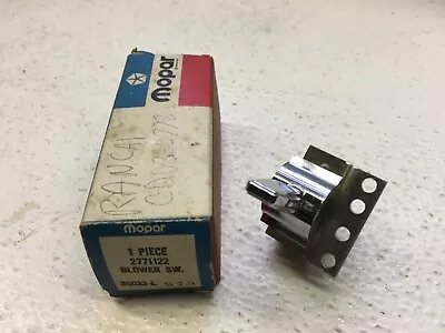 Mopar NOS 1967 1968 C-Body Rear Defog Defroster Heater Blower Switch 2771122 • $40