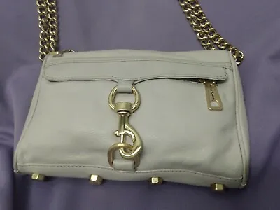 Rebecca Minkoff Light Lilac Leather Crossbody/ Shoulder Handbag • $25