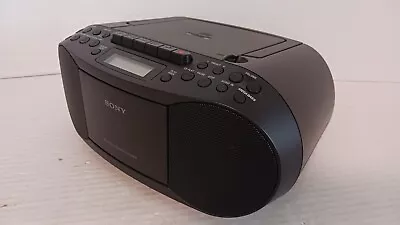 Vintage Sony CD Radio Cassette-Corder Portable Radio Boom Box #CFD-S70 • $60