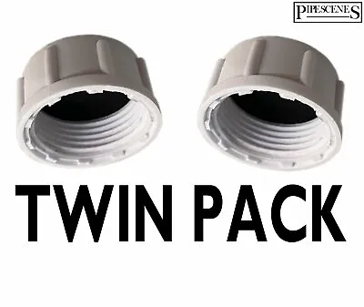 2 X 3/4  Washing Machine / Dishwasher Valve Appliance Blank Caps & Washers 25mm • £3.15