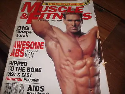 Muscle & Fitness Aug 1998 Big Biceps Quick • $7.79