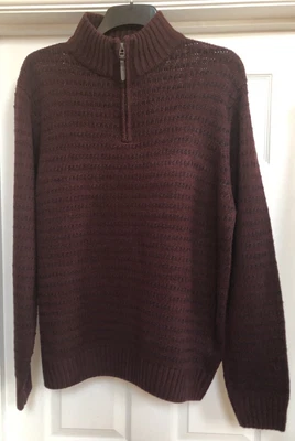 £1 • Buy Atlantic Bay Half Zip Jumper Size L