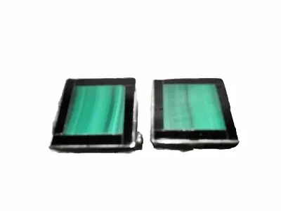 Sterling Malachite Onyx Cufflinks By GFMW Great Falls Metalworks Mid-Century • $35