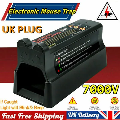 £32.49 • Buy Electronic Mouse Trap Mice Rat Killer Pest Victor Control Electric Zapper Rodent