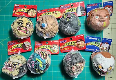 8 KIDROBOT MADBALLS Horrorballs SET LOT RARE 4-Inch Foam Figure NEW MONDO • $180