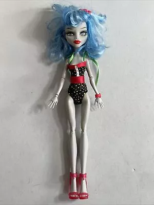 Monster High Mattel Doll -- Skull Shores Ghoulia Yelps W/ Swimsuit & Heels Shoes • $14.99