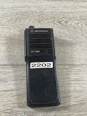 Motorola MT2000 H01RDD9AA4AN UHF Radio Not Tested No Battery • $19.99