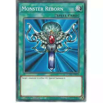 EGO1-EN024 Monster Reborn | 1st Edition Common YuGiOh TCG Card Obelisk God Deck • £1