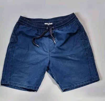 YMC  Navy's Blue Cotton Denim Shorts Size XL • £25