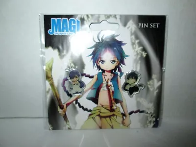 Magi The Labyrinth Of Magic Sinbad/Judal Pin Set GE Animation • $14.99