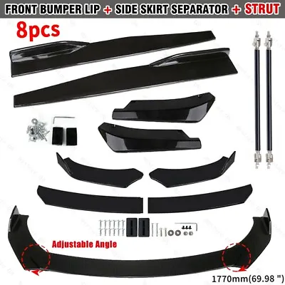 For Toyota Camry LE SE XSE XLE Front Bumper Kit /Side Skirt /Rear Lip/Strut Rods • $49.99