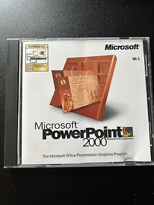 Microsoft PowerPoint 2000 SR-1 Upgrade • $10