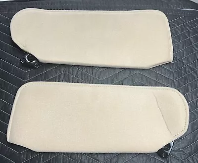 1993-2002 Camaro Firebird Sunvisors With Brackets PAIR TAN - Used - From 96 SS • $140