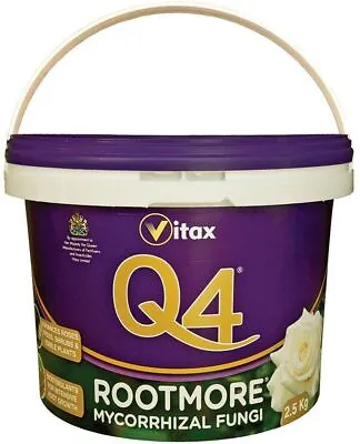 Vitax Q4 Rootmore Mycorrhizal Fungi Rose Tree Root Shrubs Plant Fertiliser 2.5kg • £37.88